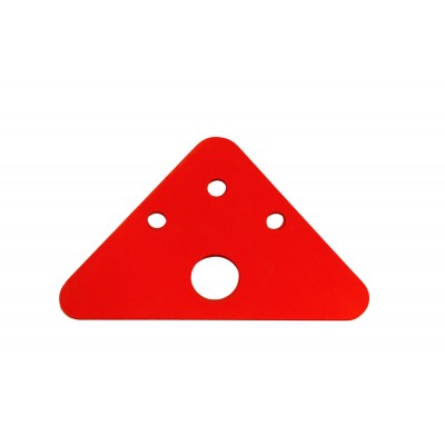 Plavecká deska ŠIPKA červená (45x26,5x3,8cm)