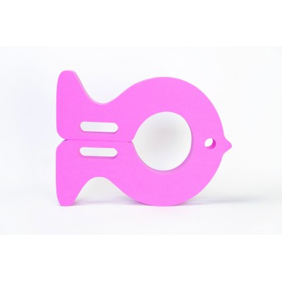 Round Body float Fish pink