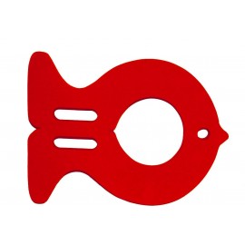 Plavecká deska RYBA červená (30,9x40x3,8cm)