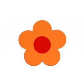 Kytička oranžová - dekorace (3mm)