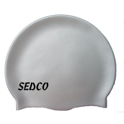 Plavecká čepice SEDCO šedá