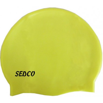 Plavecká čepice SEDCO žlutá