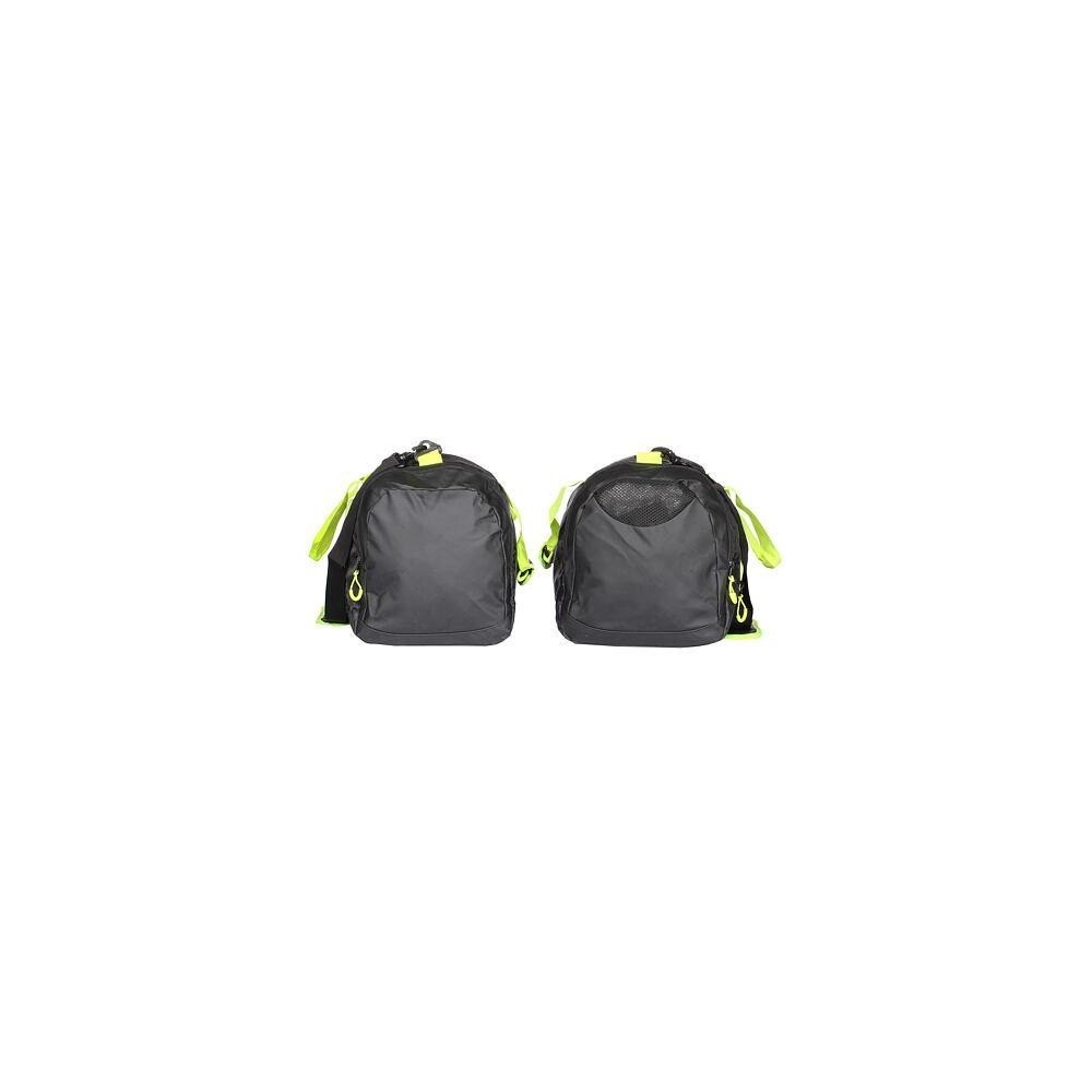 Duffle Bag L sportovní taška černá-žlutá