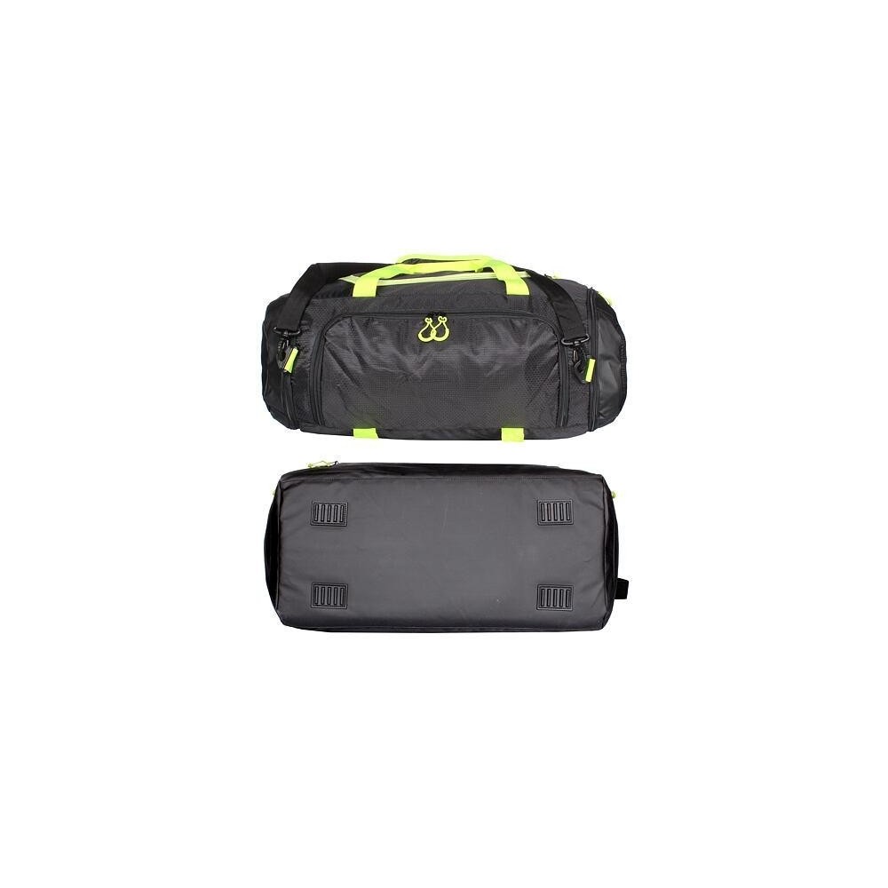 Duffle Bag L sportovní taška černá-žlutá