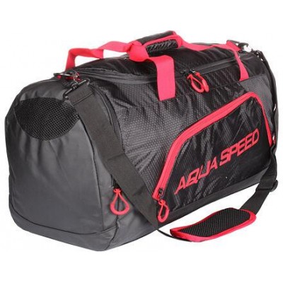 Duffle Bag L sportovní taška černá-červená