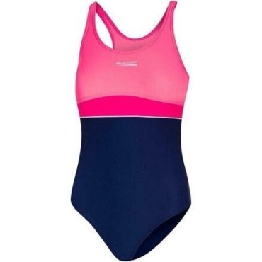 Dívčí jednodílné plavky AQUA SPEED EMILY – 43 růžová