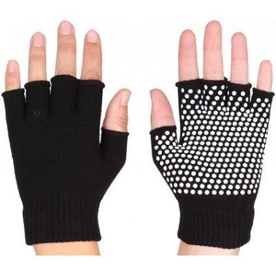 Grippy G1 rukavice na jógu, bezprsté černá varianta 35970