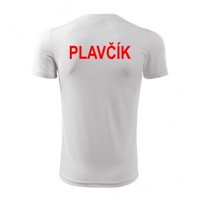 Pánské tričko PLAVČÍK - bílá