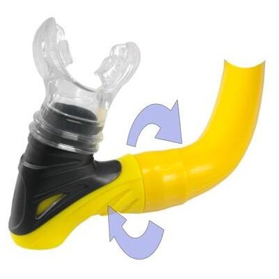 Samos dětský potápěčský šnorchl žlutá varianta 24449