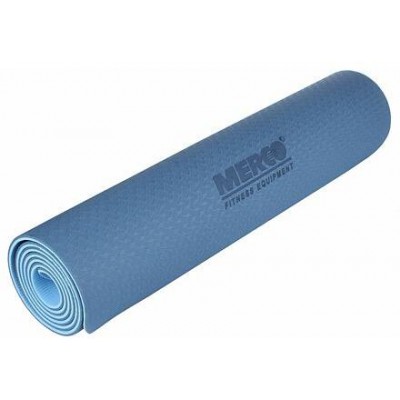 Yoga TPE 6 Double Mat podložka na cvičení modrá-modrá varianta 40618