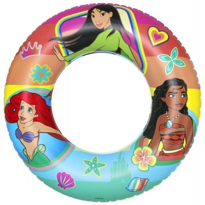 Girls' inflatable ring PRINCESS (Locika/Ariel) 56 cm