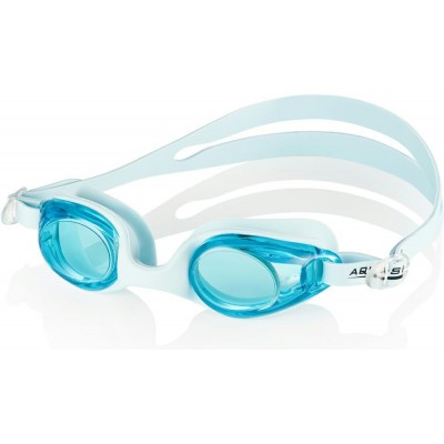 Dětské plavecké brýle ARIADNA světle modré/modrý zorník