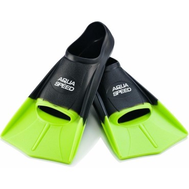 Tréninkové ploutve AQUA SPEED - 38 sv.zelená/černá, velikosti 31/32 - 37/38
