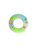 Nafukovací kruh Designer RYBY - zelená 56 cm