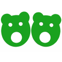 Foam Arm Rings TEDDY green