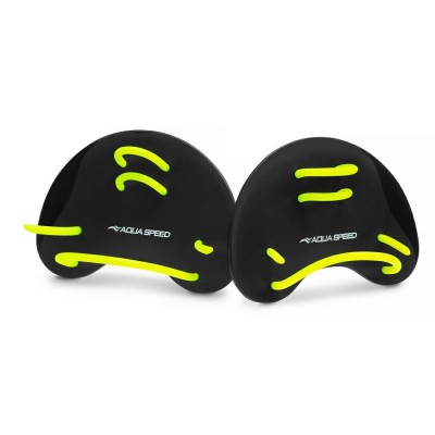AQUASPEED Finger Training Paddles – Black