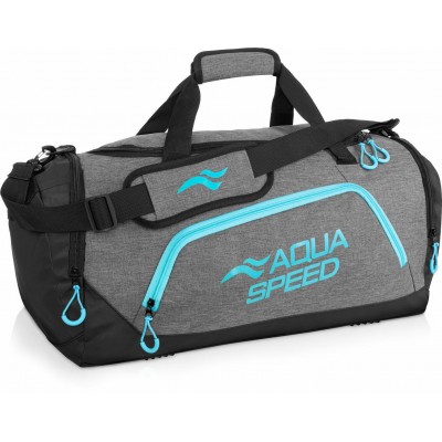 Športová taška AQUA-SPEED veľ. L – 34 sivá