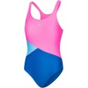 Girls' Swimsuit AQUA SPEED POLA – 32 pink-blue