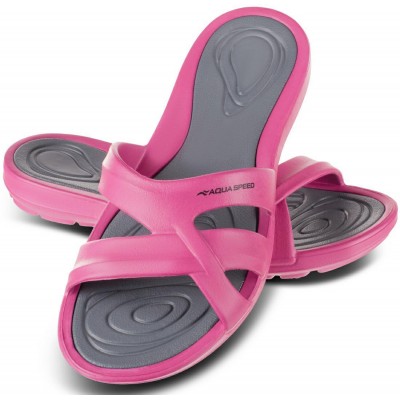 PANAMA Dámské pantofle AQUA SPEED - 03 růžová